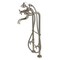 Kingston Brass CCK246K8 Freestanding Clawfoot Tub Faucet Package with Supply Line, Brushed Nickel CCK246K8 - alternate 1